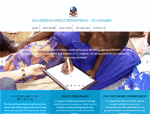 Tablet Screenshot of cciuganda.org